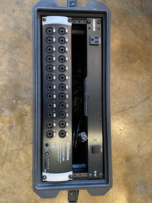 PreSonus StudioLive 24R with Gator Pro Case and Furman Power Conditioner Bild 1