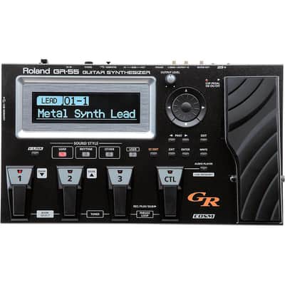 Roland GR-55 Guitar Synthesizer Regular Black With GK-3 Divided Pickup image 4