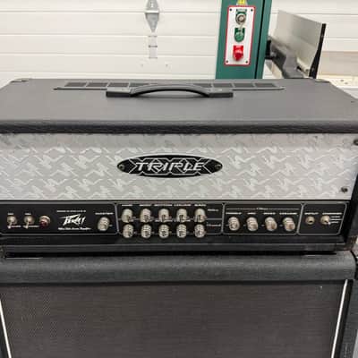 Peavey Triple XXX Ultra Tube Series 120-Watt Guitar Head 2000s - Black with Metal Front image 1