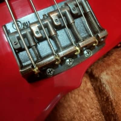 Ibanez DB700-RD Destroyer Bass 1984 Red image 7