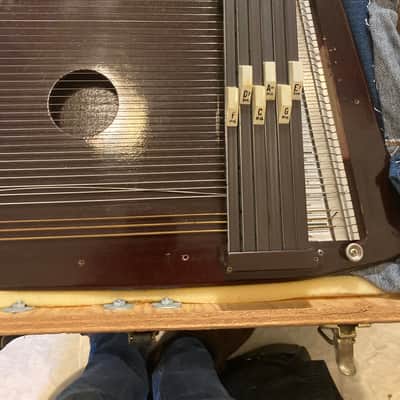 Oscar Schmidt Autoharp 1970's - Brn image 4