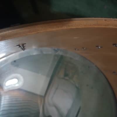 Ludwig 14x24 Bass Drum 1970's - Black image 14