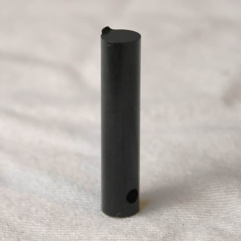 Diatonic Button Accordion Part - Black Bass Button 7.3mm x 35mm image 1