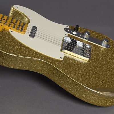 Fender Custom Shop Telecaster 1955 REL Gold Sparkle 2020 image 3