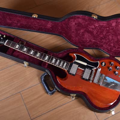 Gibson Custom 1961 Les Paul SG Standard Reissue VOS Maestro Vibrola Cherry Red image 20