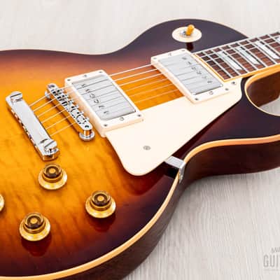 2016 Gibson Custom Shop True Historic 1958 Les Paul Standard R8 Vintage Dark Burst w/ Case, Tags & COA image 6