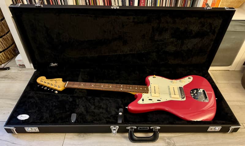 2025 Fender Custom American Professional Classic Jazzmaster Faded Dakota Red UPGRADES Hard Case USA 60s Vintera image 1