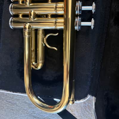 Palatino brand Trumpet with case and  mouthpiece image 7