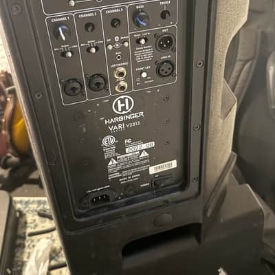 Harbinger VARI V2312 2000-Watt Active PA Speaker with Bluetooth 2019 - Present - Black image 4