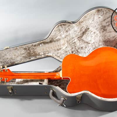 1990 Gretsch 6120W Nashville Western Orange MIJ Filter'Tron Bigsby OHSC image 7
