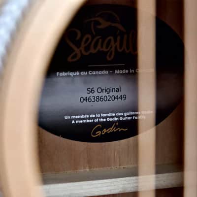 Seagull S6 Original - Natural w/ Gig Bag Bild 9