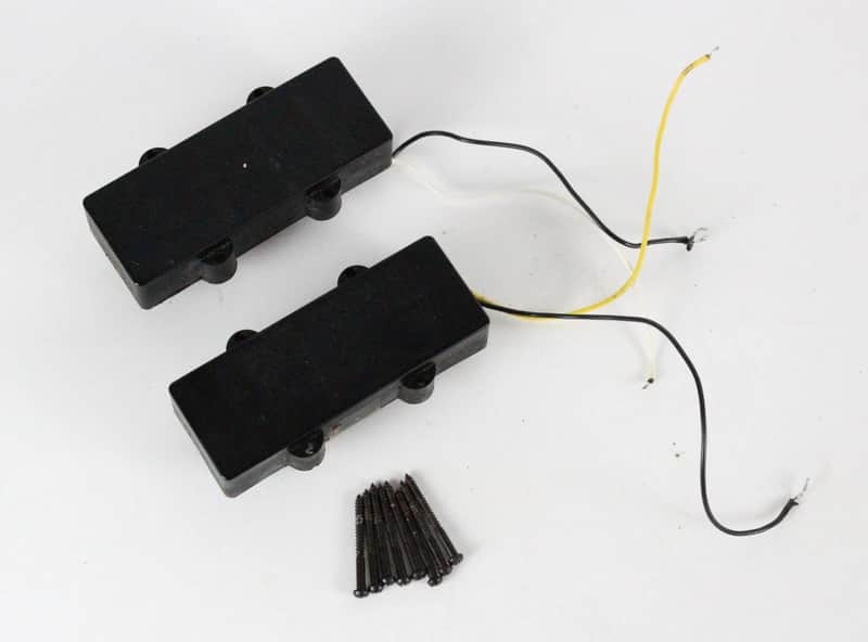 RARE 2001 Fender American Deluxe Zone Bass Premium Bass Set of 2 PICKUPS USA image 1