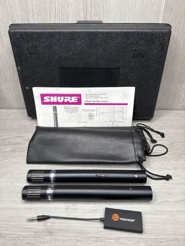 Shure Microphone 16 A Pair image 1