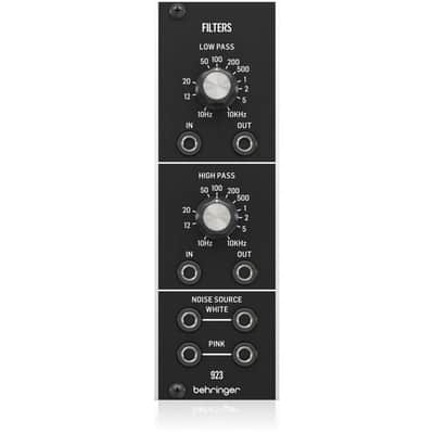 Behringer 923 Filters Legendary Analog Dual Filter Module for Eurorack image 1