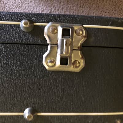 Vintage Vox Teardrop Case - Made in Italy 1960s 42.5"x16" Orange Guitar Bass Electric Acoustic Hollowbody Thinline image 7