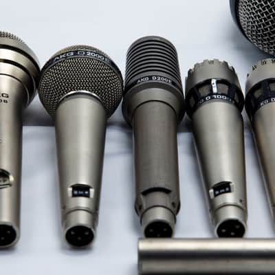 AKG Vintage Microphone Kit 1960s-1980s image 6