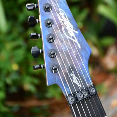 Legator N7XFR 2019 Ocean (7 String Hand Crafted Electric Guitar) image 7