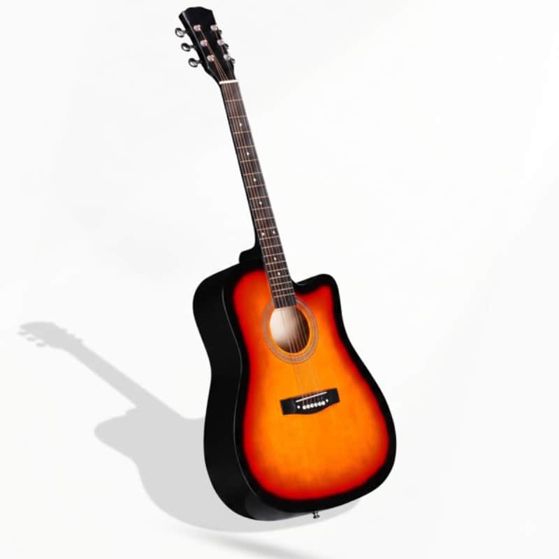 Unbranded 41" Dreadnought Cutaway Acoustic Guitar