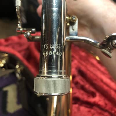 Yamaha YSL-882GO Xeno Open Wrap Trombone 2010s - Lacquered Brass image 3