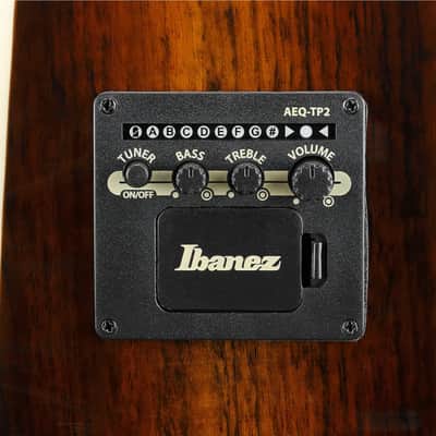Ibanez AE160 Grand Auditorium Thinline Acoustic-Electric Guitar, Solid Spruce Top, Vintage Mahogany Sunburst image 6