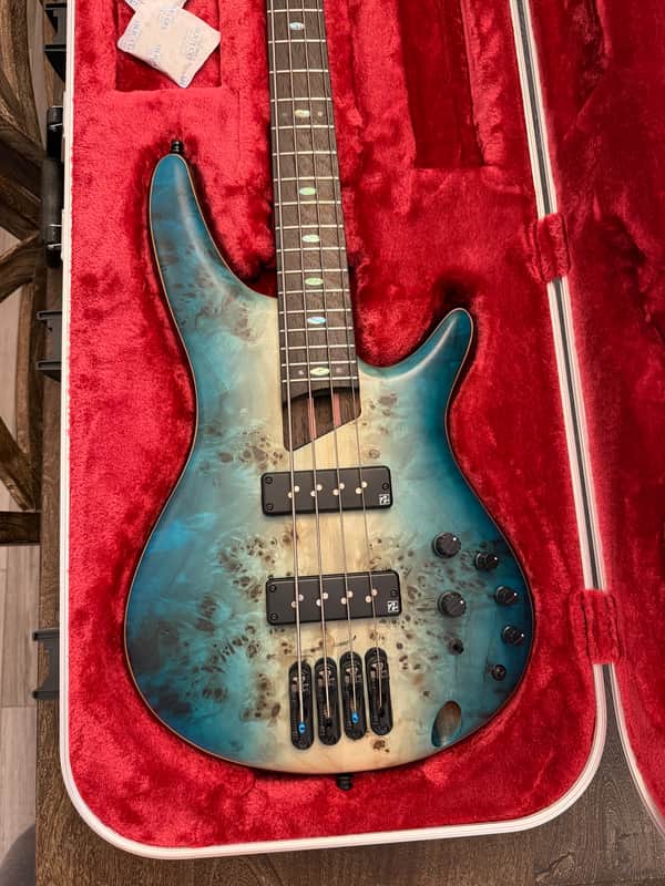 Ibanez SR1600B-CHF Premium Soundgear 2020 - 2023 - Caribbean Shoreline Flat