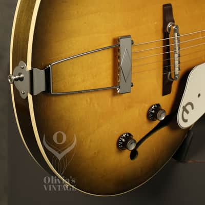 all original 1965 Epiphone E452T Sorrento ROYAL OLIVE image 13