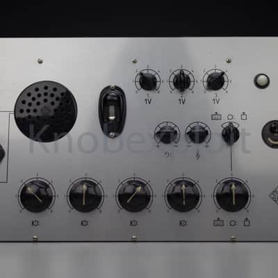 Telefunken Ela V-504 vintage tube mixer with 4 (mic) preamps, 1950's  extremely rare. image 11