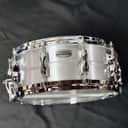 Yamaha RAS-1455 Recording Custom 5.5x14" Aluminum Snare Drum 2016 - Present - Silver/Chrome