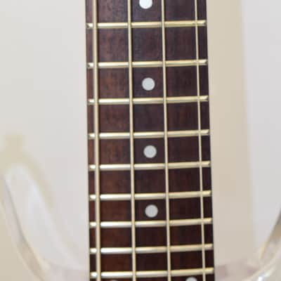 Bad Cat Instruments AC-230 Acrylic Custom 4-String Electric Bass Guitar, Transparent Lucite w/ EMG Pickup image 7