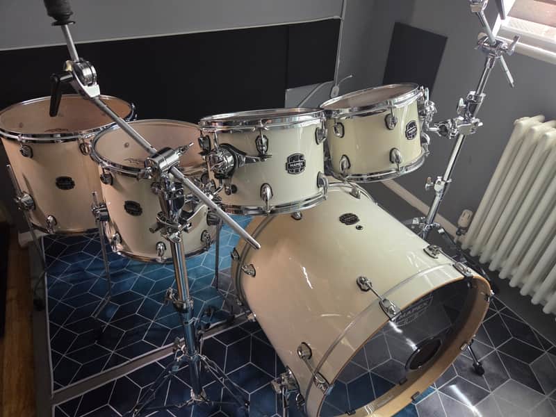 Mapex Armory Drum Kit - White Lacquer - 10/12/14/16/22 image 1