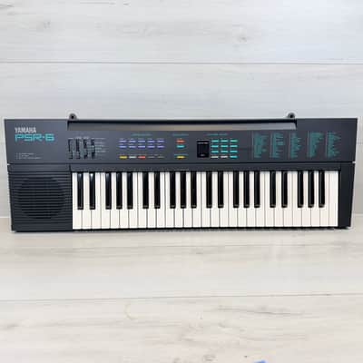 Yamaha PSR-6 Vintage 61-Key Keyboard – 100 Voices, Auto Accompaniment (1988) 1988