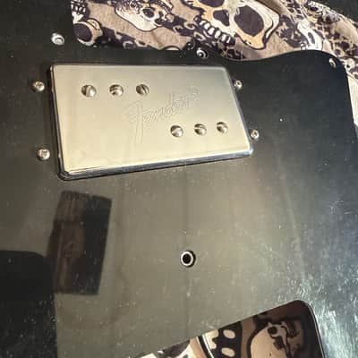 Fender Loaded Tele Pickguard Wide Range 2023 - Black B-W-B image 2