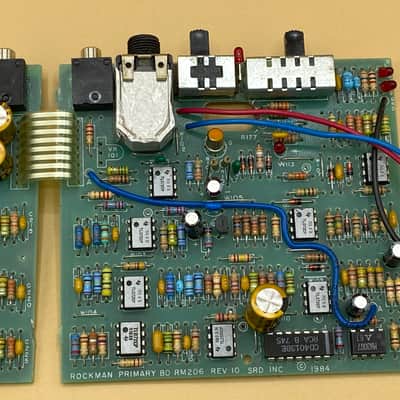 Rockman X100 with Dry Mod & Power Adapter (NEW CAPACITORS) SR&D Scholz Headphone Amplifier image 11