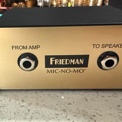 Friedman MIC-NO-MO' Cabinet Emulated Direct Box / Speaker Simulator with Original Box image 14