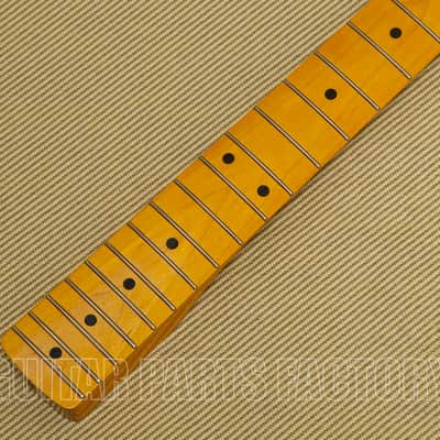 099-0061-921 Fender Classic Series '50S Stratocaster® Maple Guitar Neck 21 Frets, Lacquer Finish, Soft "V" Shape image 4