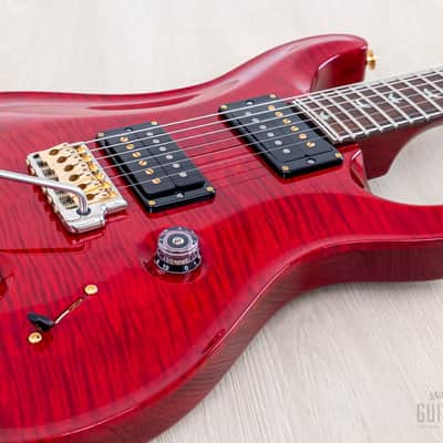 2015 Paul Reed Smith 30th Anniversary Custom 24 Trem 10 Top Scarlet Red w/ Case, Hangtags image 6