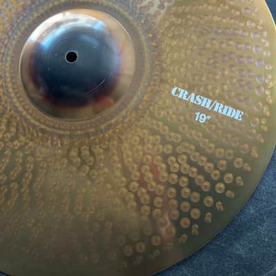 Paiste 19" RUDE Crash/Ride Cymbal - Raw image 2