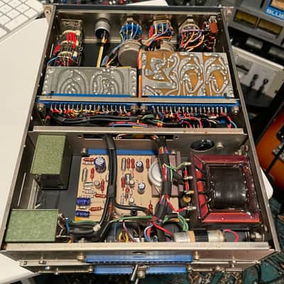 Neve 1066 Mic / Line Input Module with 3-Band EQ Stereo Pair 1970s - RAF Blue Grey image 9