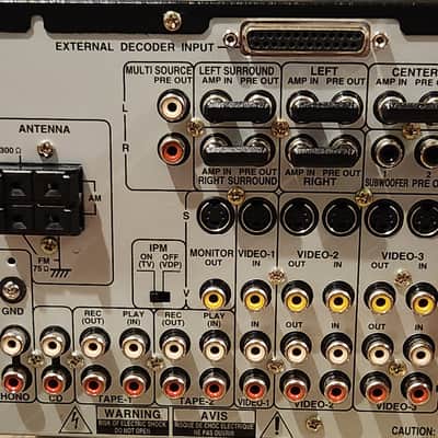 Onkyo Onkyo TX-SV828THX Audio Video Control Tuner Amplifier 90s