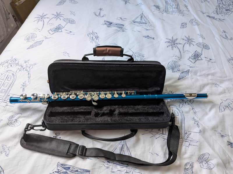 Startone SFL-55 : Unused Flute in beautiful blue finish image 1