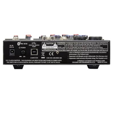 Peavey PV6 BT Mixer, Non-Powered, New image 2