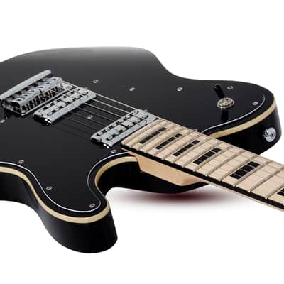 Schecter PT Electric Guitar. Fastback Gloss Black image 11