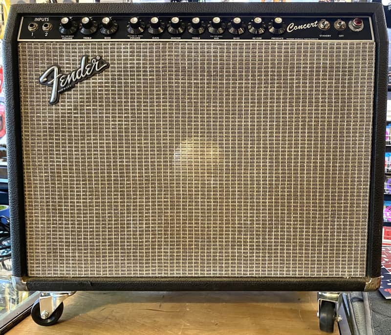 1983 Fender Concert "Rivera-era" 60-Watt All Tube 1 x 12" 2-Channel Electric Guitar Combo Amplifier image 1
