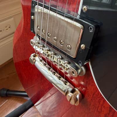 2026 Gibson Custom Shop ‘61 Les Paul SG Standard Stop Tail VOS - Cherry Red image 6