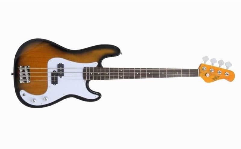 Oscar Schmidt 4 String P-Style Electric Bass, Tobacco Sunburst (OSB-400C-TS-A-U) image 1