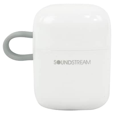 Soundstream H2EQ-WT H2GO IPX6 Wireless Headphones EarBuds+Wireless Charging image 4