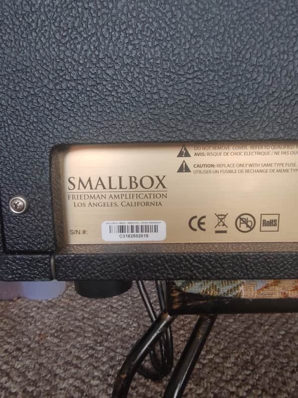 Friedman Small Box 2-Channel 50-Watt Guitar Amp Head 2014 - Present - Black image 1