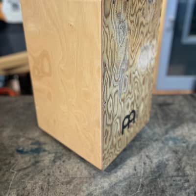 Meinl CAJ3MB-M Siam Oak Canon Malay Burl frontplate with nylon case image 4