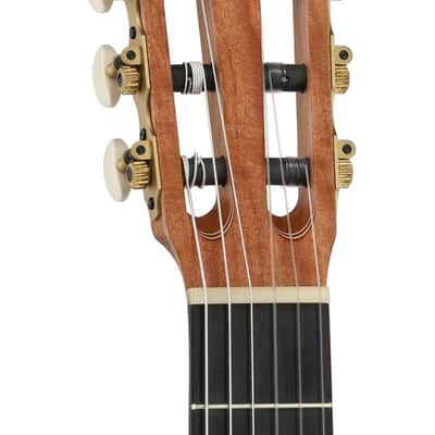 Manuel Rodriguez Tesoro de Camerún Limited Edition Solid Cedar Top & Cedar Neck 6-String Classical Acoustic Guitar w/Hard Case & Footrest image 12