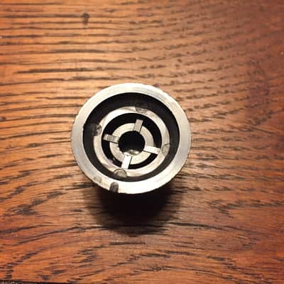 Fender "F" Logo Black Speed Knob 80s image 2